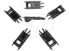 2x CLIPS KUNSTSTOFF KLAMMER