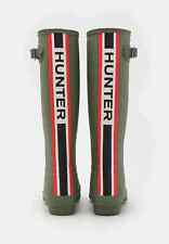 Hunter Original Tall Wellington Backstrap Gummistiefel dreifarbig Logo Gr.39/41