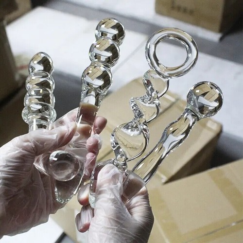 Glas dildo anal - glas, plug