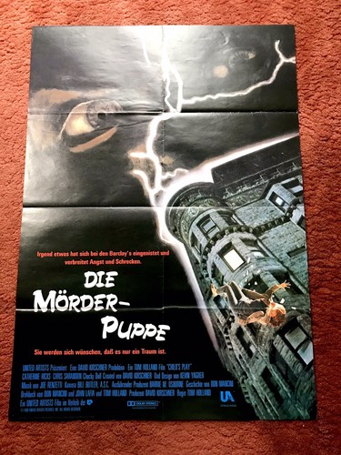 Die mörderpuppe kinoplakat - die,