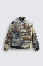 ZARA STEPPJACKE AUS JACQUARD