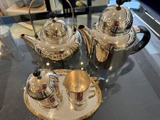 Wilkens Tee-/ Kaffeeservice 925 / Sterling 5tlg.