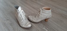 Neosens Vollleder - Stiefelette Rococo, Gr. 37, polished white