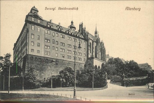 Altenburg thueringen herzogl - thueringen,