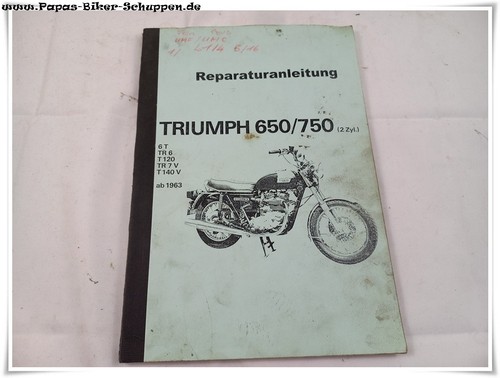 Reparaturanleitung triumph 650 - triumph,
