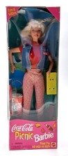 1997 Coca-Cola Picnic Fun Barbie Puppe / Special Edition / Mattel 19626, Ovp