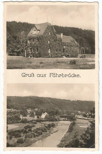 Fährbrücke bei wildenfels - bei,