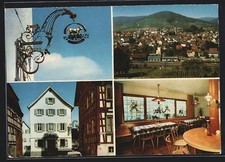 Sulzbach /Murr, Gasthof Ochsen, Ortsansicht, Ansichtskarte 