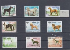 Hunde (391) Kambodscha Pudel Collie, Dobermann Samoyede + mehr