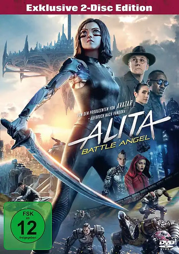 Alita battle angel dvds - battle, [2