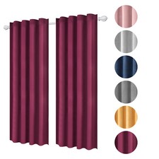 Samt Vorhang mit Kräuselband