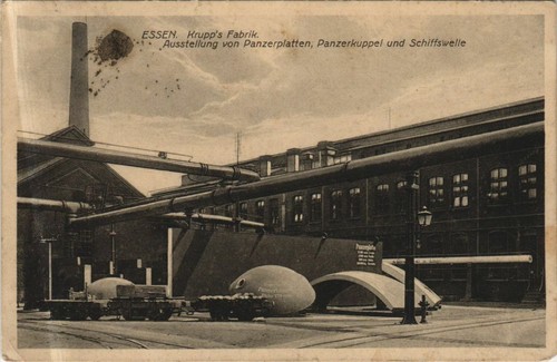 Cpa essen krupp fabrik - fabrik,
