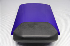 Blaue Soziusabdeckung /