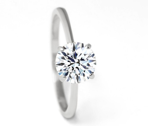 Gold diamant ring mit 01ct - gold,