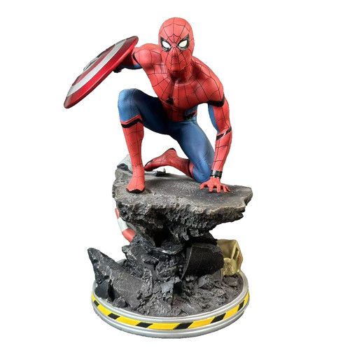 Marvel spider man statue - statue, mit