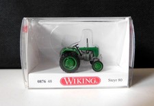 Wiking Modellauto 1:87, Traktor Steyr 80 grün, 087648, Zubehör, OVP