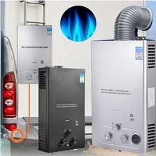 GASDurchlauferhitzer Propan LPG Warmwasserbereiter Wasserspeicher Boiler 6L-20L