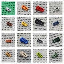 LEGO® 10x Dachstein Gitter 1x2 18° Brick - 61409 - Versch. Farben