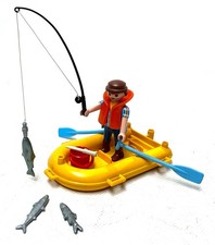 Playmobil * Angler Fischer * Mann im Schlauchboot