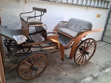 Historische Pferdekutsche um