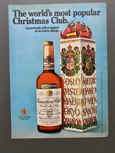 Canadian club whisky christmas - canadian,