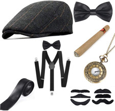 1920s Accessoires Set Damen