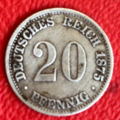 Pfennig 1875 ss - 1875, g
