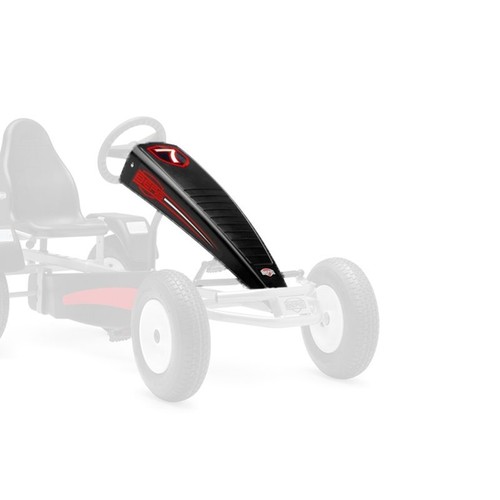Frontspoiler schwarz rot - frontspoiler, schwarz/rot