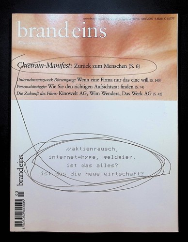 Wirtschaftsmagazin brand eins - brand,