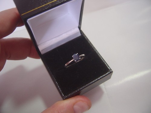 Massiver silber vintage ring - ring,