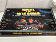 Spiel des Wissens MB Spiel Retro Gesellschaftsspiel 1984 Vollständig