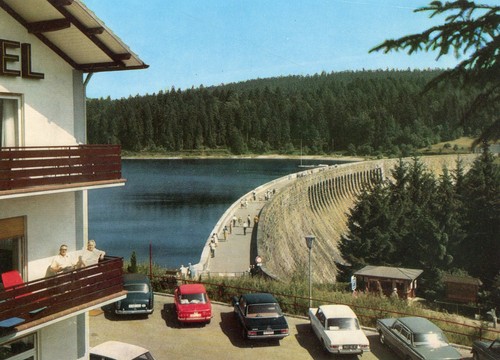 Schwarzenbachtalsperre mit