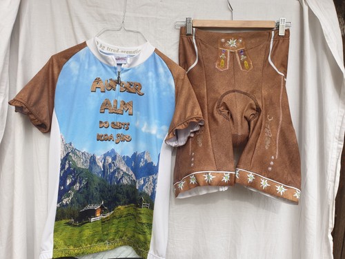 Damen fahrradtrikot und hose - fahrradtrikot,