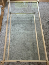 Vintage Midcentury Glastisch
