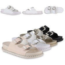 Damen Pantoletten Sandalen