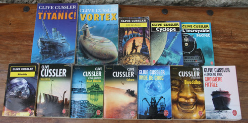 Clive cussler set - -,