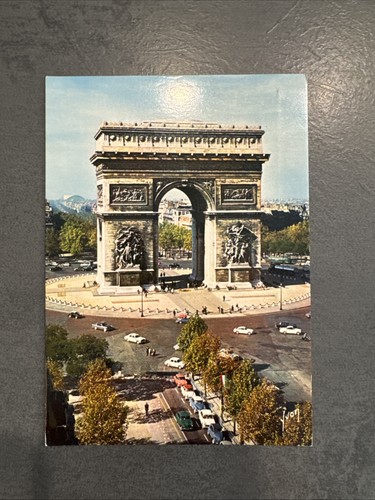 Postkarte paris arc de - postkarte,