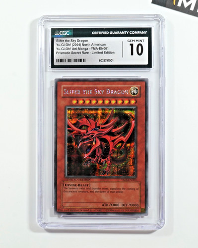 Cgc 10 slifer the - yu-gi-oh!,
