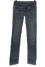 BT JEANS Straight-Leg Jeans Damen Jeans Gr. DE 30 blau Casual-Look
