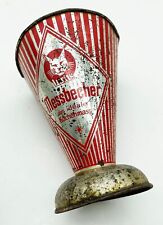 Luchs Messbecher Küchenmass Backen Kochen Vintage Metall 50er Jahre Schrott