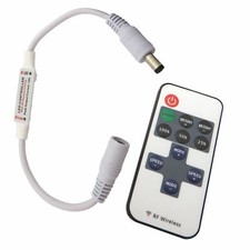 LED Funkdimmer + Fernbedienung 12V DC gekoppelt stufenlos dimmen Funk Dimmer