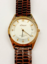 Mitron Armbanduhr mit Datumsanzeige und neuer Batterie