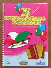 Steirische Harmonika Griffschrift, 15 Faschingsknüller & Hits, neuwertig mit CD