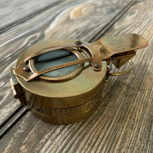 Antik vintage massiv - massiv, messing
