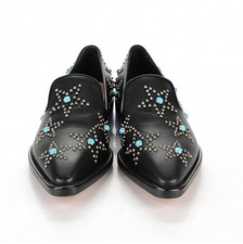 VALENTINO GARAVANI Rockstud Star Schuhe Loafer Ballerina Luxus Designer Gr.38