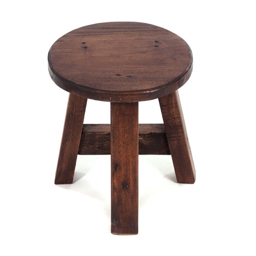Runder holz hocker - holz, bern