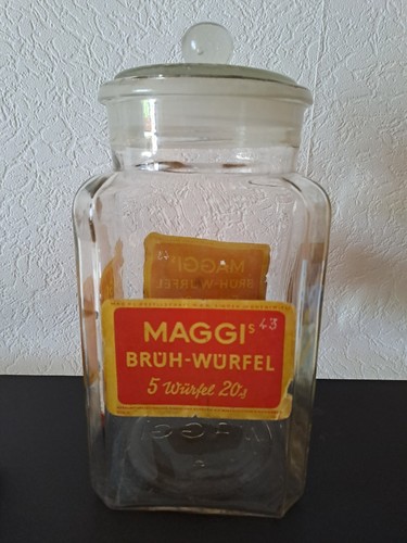 Maggi glas brühwürfelglas - maggi,