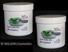 500ml ALOE VERA GEL-after epilation WILLEMI Zuckerpaste