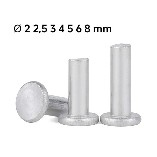 Aluminium nieten 5 3 4 - nieten, 2