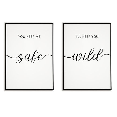 Verliebte 2er set poster - 2er,